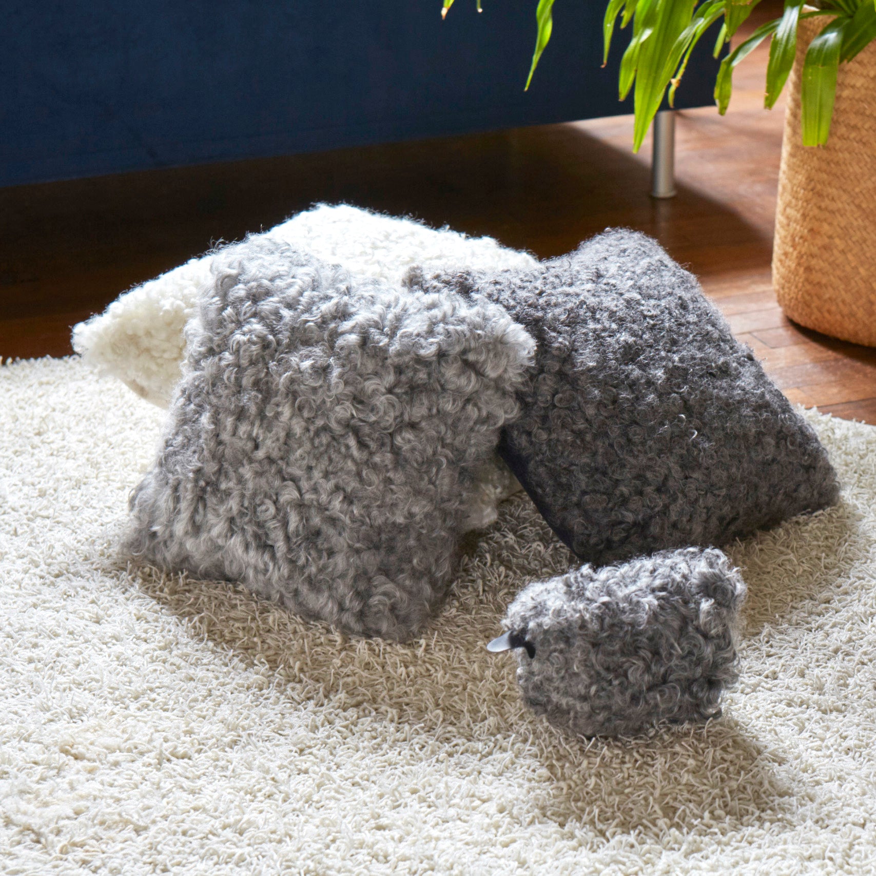 クッション ダブルフェース